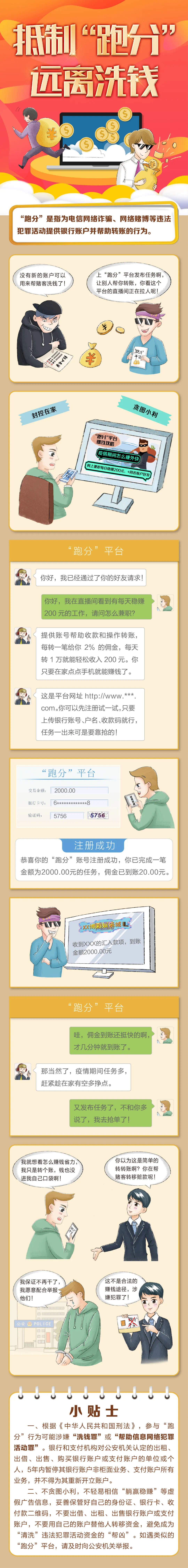 助力全民抗疫·反洗錢系列宣傳之一：抵制“跑分”，遠(yuǎn)離洗錢.jpg